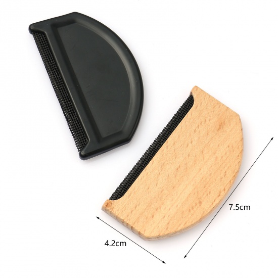 Picture of Beech Wood Cleaning Brush Black 7.5cm x 4.2cm, 1 Piece