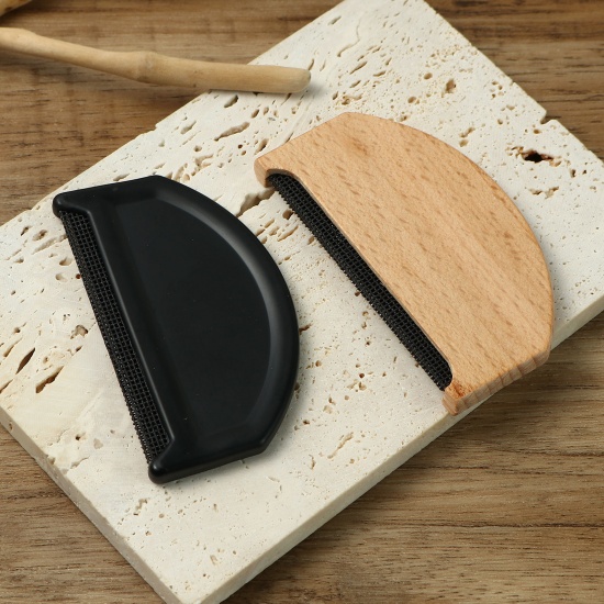 Picture of Beech Wood Cleaning Brush Black 7.5cm x 4.2cm, 1 Piece