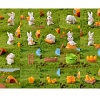Immagine di Rabbit Bunny Paradise Resin Micro Landscape Miniature Decoration