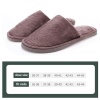 Immagine di Winter Warm Soft Plush Furry Couple Unisex Non-Slip Slippers Shoes For Bedroom Floor Indoor