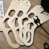 Picture of Wood Sewing Tools Sock Natural 2 PCs