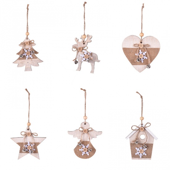 Immagine di Christmas Tree Hanging Decoration For Closet Door And Window