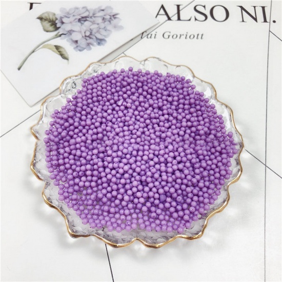 Picture of Acrylic Resin Jewelry Craft Filling Material Mixed Color Round 2mm Dia., 1 Bag