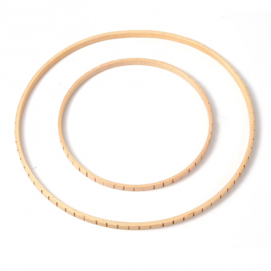 Picture of Beech Wood DIY Tools Circle Ring Natural 1 Piece