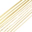 Image de Cuivre Colliers Plaqué Or Véritable 18K 1 Pièce