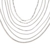 Picture of Brass Necklace Real Platinum Plated 1 Piece