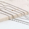 Picture of Brass Necklace Real Platinum Plated 1 Piece