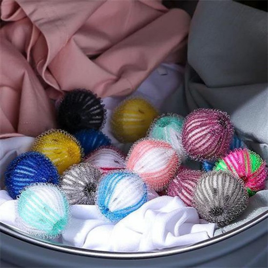 Immagine di Nylon Reusable Tangle-Free Laundry Washer Balls For Washing Machine
