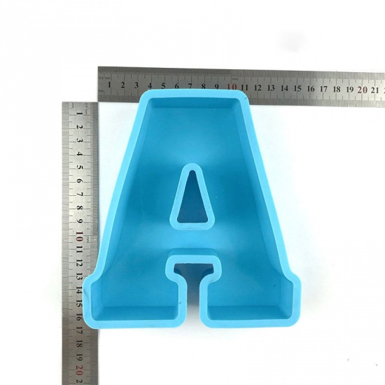 Immagine di Silicone Muffa della Resina per Gioielli Rendendo Dollaro Blu 15.9cm x 13.5cm, 1 Pz