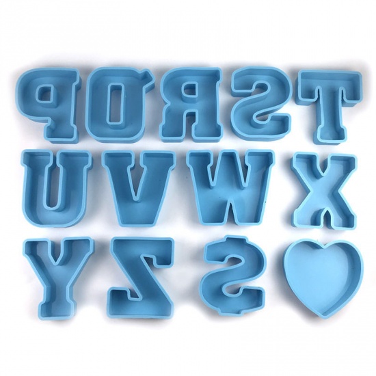 Immagine di Silicone Muffa della Resina per Gioielli Rendendo Dollaro Blu 15.9cm x 13.5cm, 1 Pz