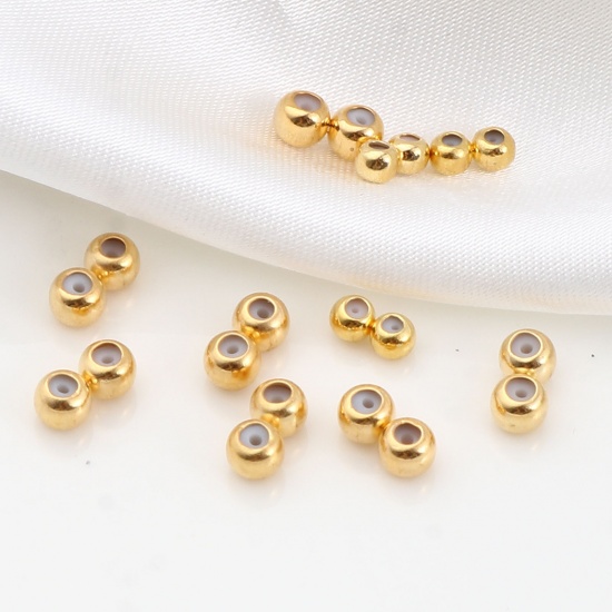 Picture of Brass Connectors Infinity Symbol Gold Plated Adjustable 2 PCs                                                                                                                                                                                                 