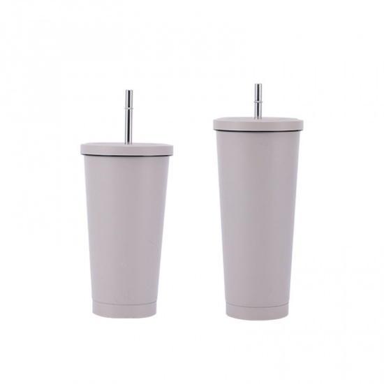 Immagine di 304 Stainless Steel Insulation Cup With Straw