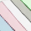 Immagine di Velluto di Cotone Panno per Lucidare Gioielli Rettangolo Blu Scamosciato 10cm x 6.5cm, 50 PCs