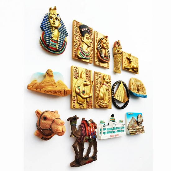 Picture of Egypt Creative Cultural Tourism Souvenir Resin Fridge Magnet