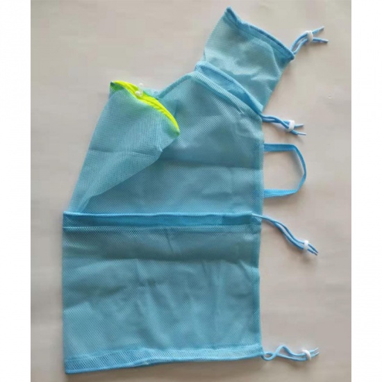 Bild von Katze Baden Grooming Bag Abnehmbare verstellbare Anti-Bite Soft Restraint für Dusche Fütterung Injektion Nagel trimmen