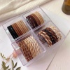 Picture of Fabric Hair Ties Band Multicolor 1 Box
