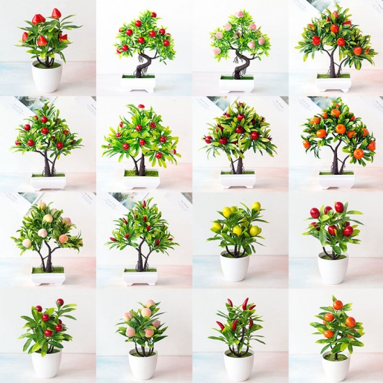 Immagine di Plastic Artificial Potted Plants Home Decoration