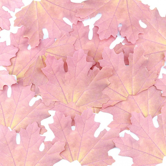 Immagine di Yellow - 3# Maple Leaf Paper Memo Sticky Note Office Student Stationery 9x7.2cm, 3 Copies
