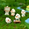 Picture of Green - 9# Cute Duck Tent Resin Micro Landscape Miniature Decoration DIY Gardening Accessories 3.5x2.5cm, 1 Piece