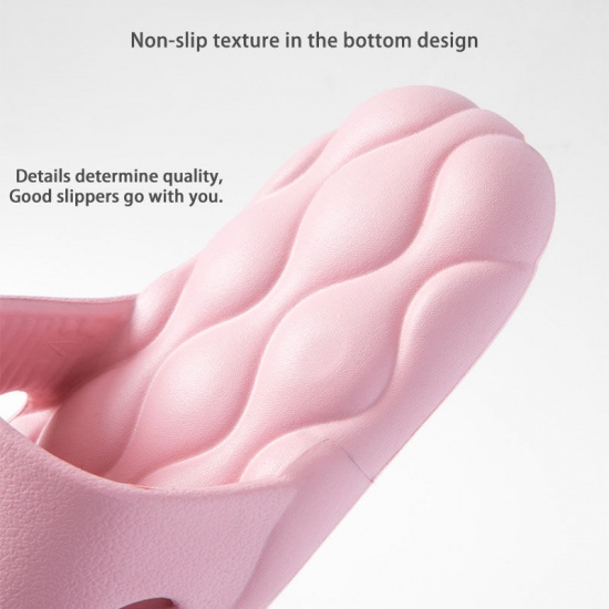 Picture of EVA Couple Indoor Bathroom Non-slip Thickened Soft-soled Shower Slippers