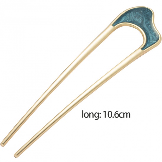Picture of Zinc Based Alloy Hairpins Multicolor 10.6cm, 1 Piece