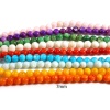 Изображение Бусины из Раковины, Круглые, Разноцветный Крашеный 6мм диаметр, 1мм, 38см - 37.5см длина, 1 Нитка 59 шт / 1 нитка