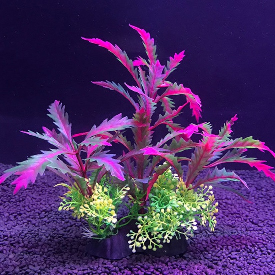 Image de Abri de plantes aquatiques artificiel en LDPE maison Simulation Micro paysage Miniature Aquarium décoration