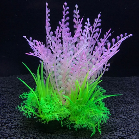 Image de Abri de plantes aquatiques artificiel en LDPE maison Simulation Micro paysage Miniature Aquarium décoration