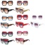 Bild von Schwarz - 4# Retro Bunte Quadratische Sonnenbrille Brillen Männer Frauen Brillen, 1 Stück