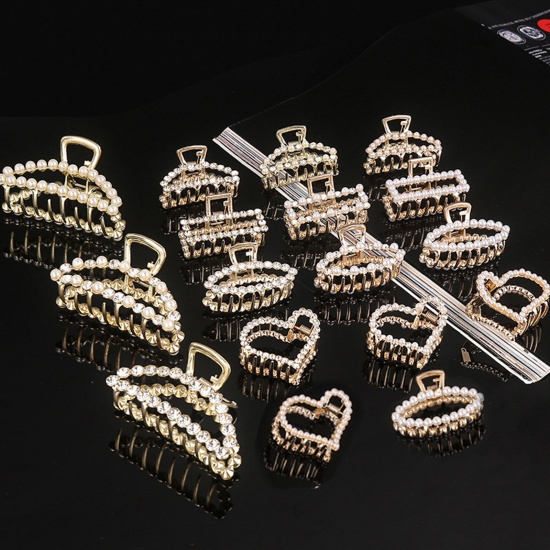 Picture of Zinc Based Alloy Hair Clips Multicolor 1 Piece