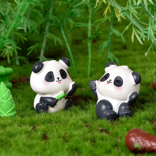 Picture of Green - 10# Cute Bamboo Shoots Resin Micro Landscape Miniature Decoration 1.9x0.9cm, 1 Piece