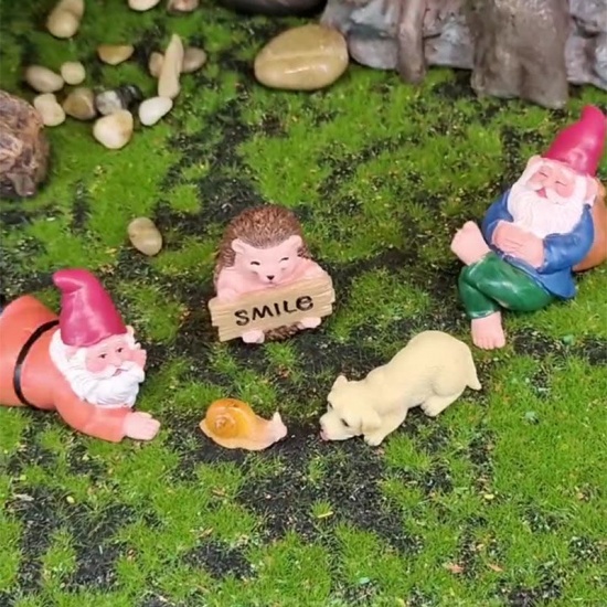 Immagine di Snail Funny Garden Resin Micro Landscape Miniature Decoration