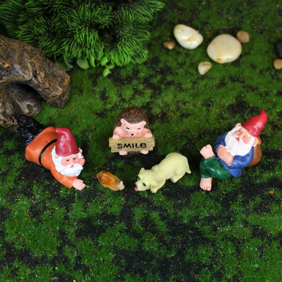 Immagine di Snail Funny Garden Resin Micro Landscape Miniature Decoration