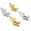 Picture of Stainless Steel Religious Pendants Hand Sign Gesture Multicolor 37mm x 22mm, 1 Piece