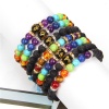 Picture of Stone Yoga Healing Dainty Bracelets Delicate Bracelets Beaded Bracelet Multicolor 19cm(7 4/8") long, 1 Piece