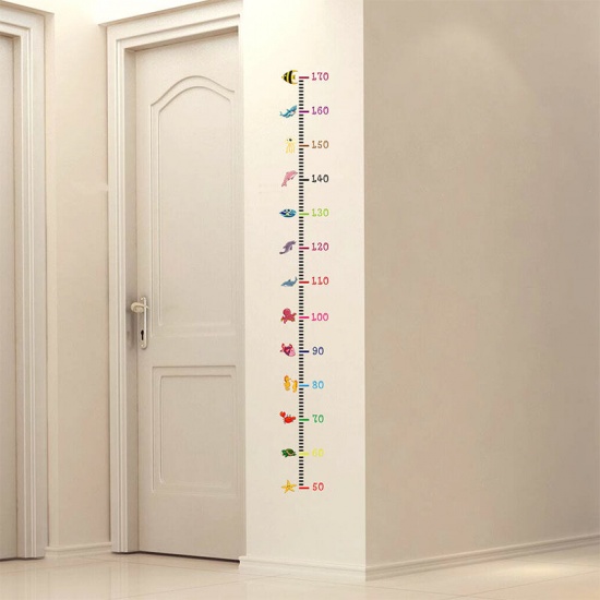 Imagen de Height Stickers For Children Growth Chart PVC Wall Stickers Home Decoration