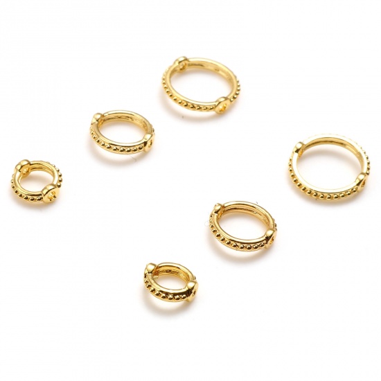 Immagine di Ottone Montatura 18K Oro riempito Anello 2 Pz