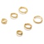 Immagine di Ottone Montatura 18K Vero Oro Placcato Anello 2 Pz