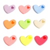 Immagine di Microfibra San Valentino Tag Etichetta Cuore Multicolore 20mm x 17mm , 20 Pz