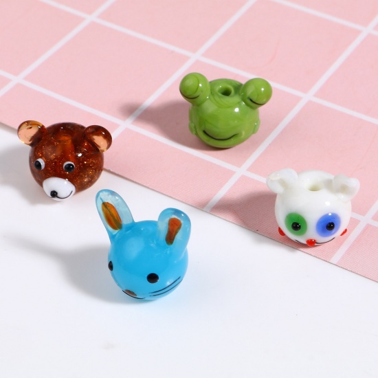 Picture of Lampwork Glass Beads Animal Multicolor 1 Piece
