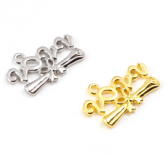 Picture of Zinc Based Alloy Year Charms Multicolor 10 PCs