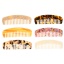 Picture of Acrylic Comb Hair Brush Multicolor 13.9cm, 1 Piece