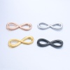 Image de Breloques en Acier Inoxydable Symbole"Infini" Multicolore 1 Pièce