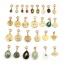 Image de Breloques en 304 Acier Inoxydable Religieux Géométrique Plaqué Or Véritable 1 Pièce