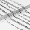 Picture of 304 Stainless Steel Anklet Silver Tone
