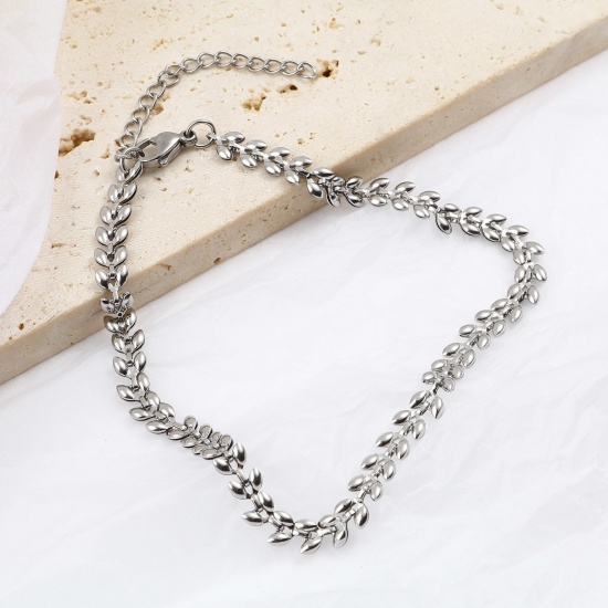 Picture of 304 Stainless Steel Anklet Silver Tone