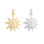 Immagine di 304 Acciaio Inossidabile Galassia Charms Sole Multicolore Spirale 1 Pz