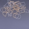 Bild von Edelstahl Geometrie Serie Verbinder Bunt 10 Stück