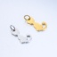 Bild von 304 Edelstahl Haustier Silhouette Charms Katze Bunt 2 Stück