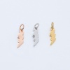 Picture of 304 Stainless Steel Weather Collection Charms Multicolor Lightning